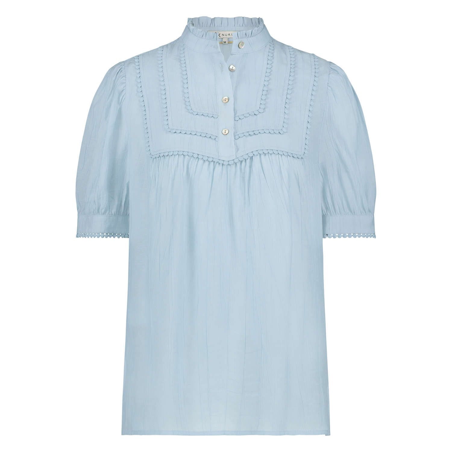 Amelle blouse_baby blue_front
