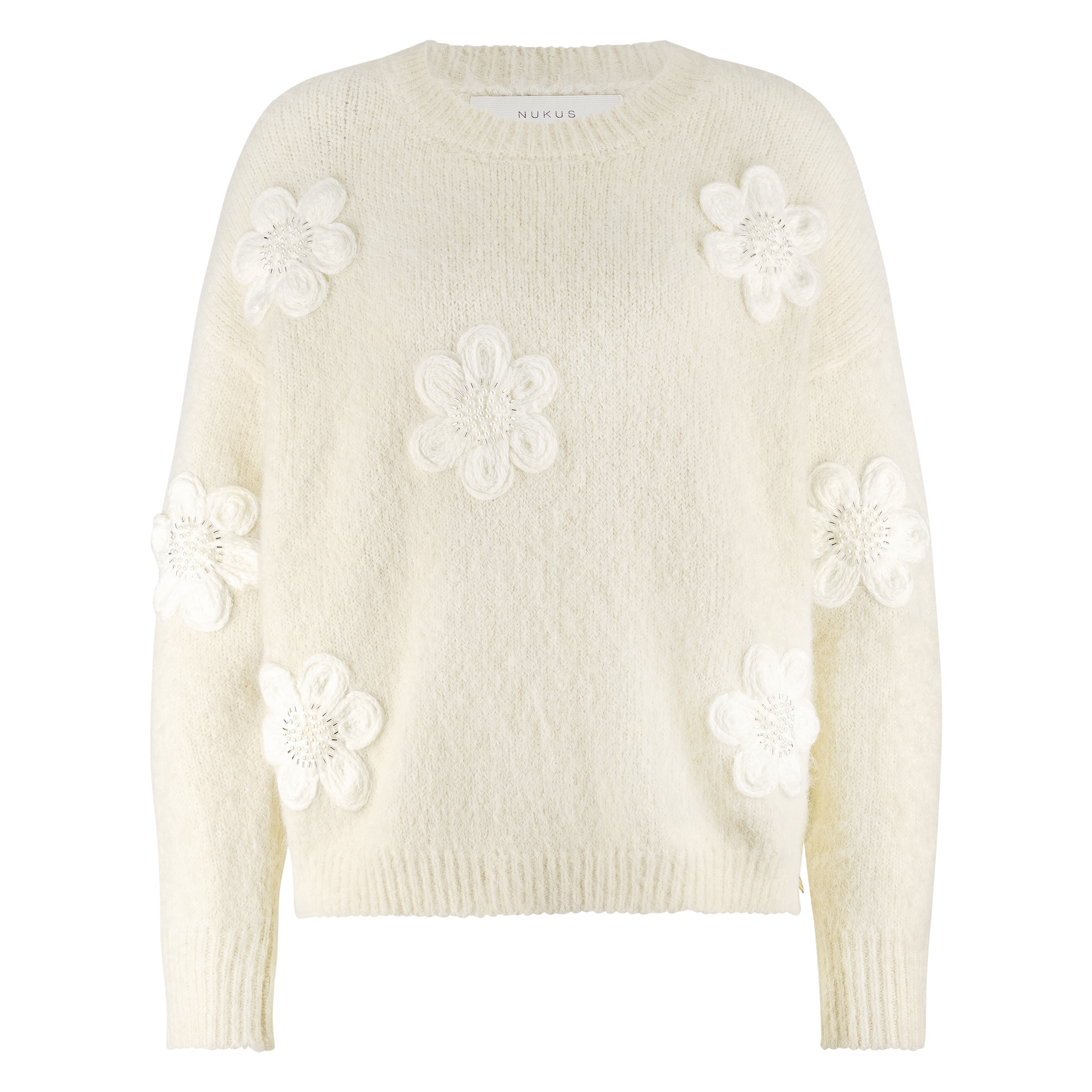 Chiaca Pullover Flo Top Lurexwer_off white_front