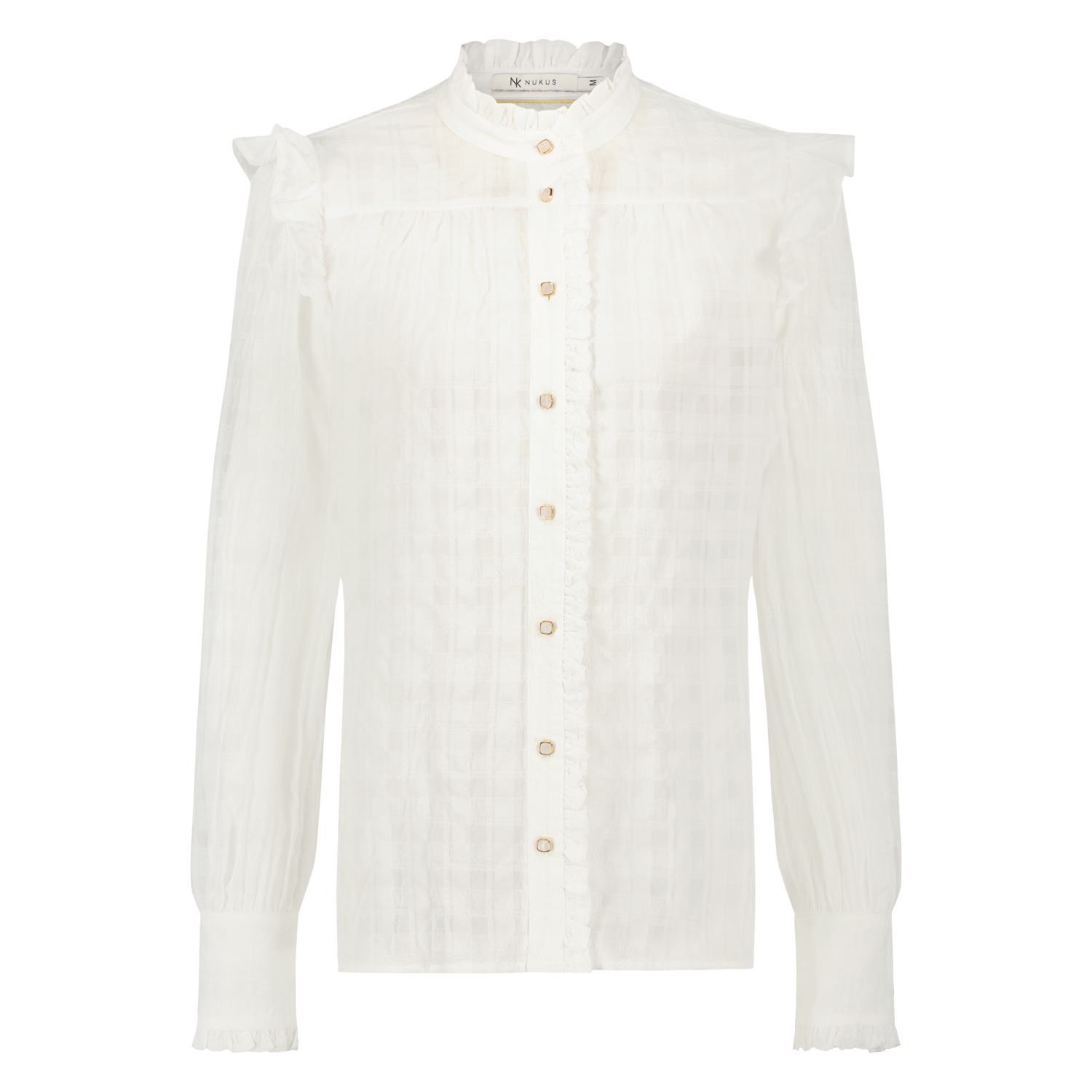 Flo blouse_offwhite_front