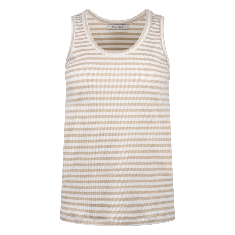 Steffie singlet lurex offwhite gold (1)-2
