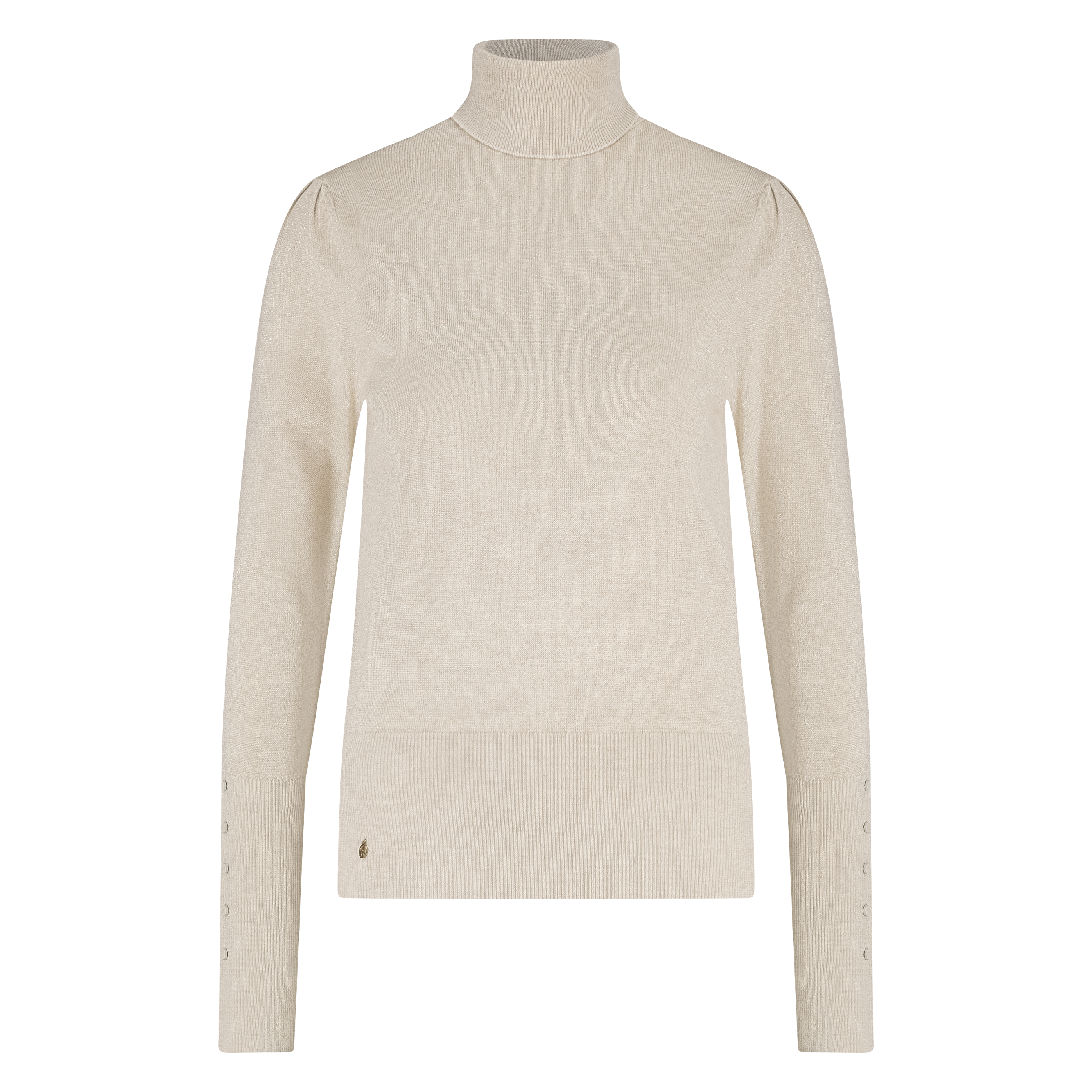 Sylvia Pullover Lurex_sand_front